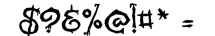 ZP Midnight More Font OTHER CHARS