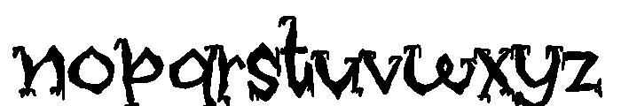 ZP Midnight More Font LOWERCASE