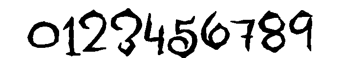 ZP Midnight Font OTHER CHARS