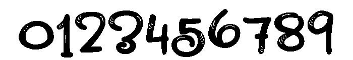 ZP Mighty Fine Shine Font OTHER CHARS