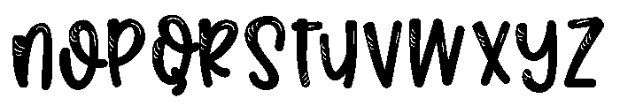 ZP Mighty Fine Shine Font LOWERCASE