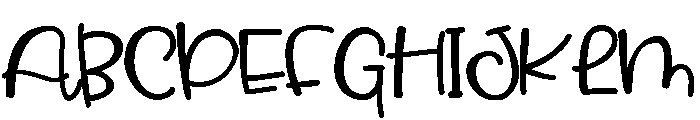 ZP Mighty Moose Bold Font UPPERCASE