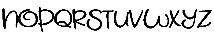 ZP Mighty Moose Bold Font UPPERCASE
