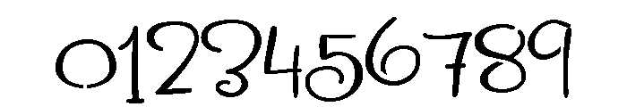 ZP Mighty Moose Stencil Font OTHER CHARS