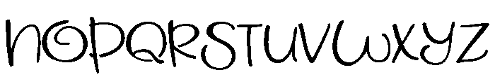 ZP Mighty Moose Stencil Font UPPERCASE