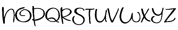 ZP Mighty Moose Font UPPERCASE