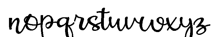 ZP Mighty Moose Font LOWERCASE