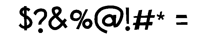 ZP Milkalicious Font OTHER CHARS