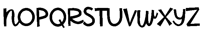 ZP Milkalicious Font UPPERCASE