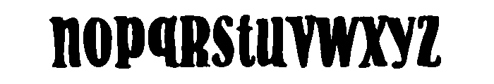 ZP Milkshake Bold Font LOWERCASE