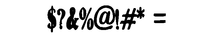 ZP Milkshake Condensed Bold Font OTHER CHARS