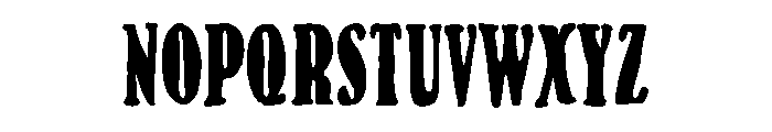 ZP Milkshake Condensed Bold Font UPPERCASE