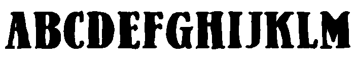 ZP Milkshake Expanded Bold Font UPPERCASE