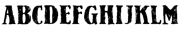 ZP Milkshake Macho Expanded Font UPPERCASE