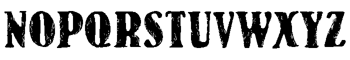 ZP Milkshake Macho Expanded Font UPPERCASE