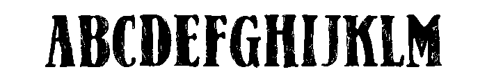 ZP Milkshake Macho Font UPPERCASE