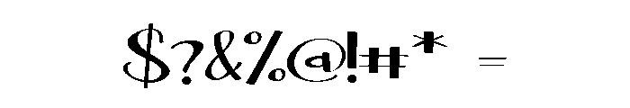 ZP Mollymawk Light Font OTHER CHARS