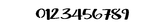ZP Mollymawk Stencil Font OTHER CHARS