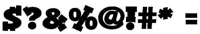 ZP Moneybox Font OTHER CHARS