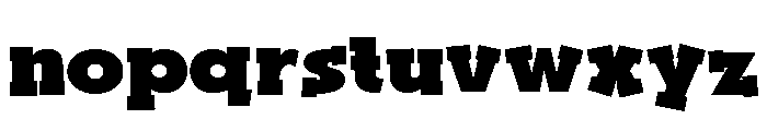 ZP Moneybox Font LOWERCASE
