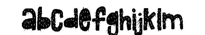 ZP Monstrosity Furry Condensed FONT