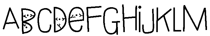 ZP Monstrosity More Print Bold Font UPPERCASE