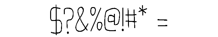 ZP Monstrosity More Print Condensed Font OTHER CHARS