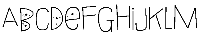 ZP Monstrosity More Print Expanded Font UPPERCASE