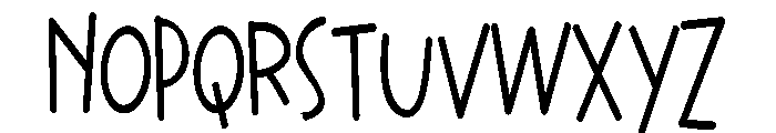 ZP Moonshine Condensed Bold Font UPPERCASE