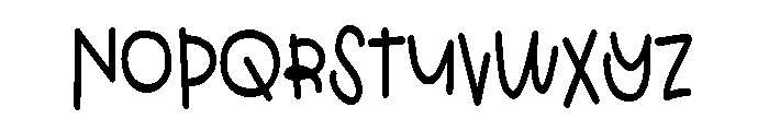 ZP Moonshine Condensed Bold Font LOWERCASE