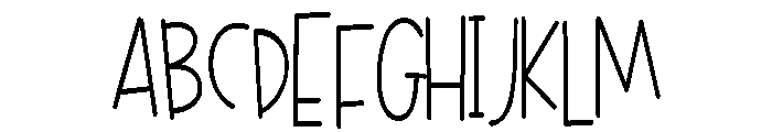 ZP Moonshine Condensed Font UPPERCASE