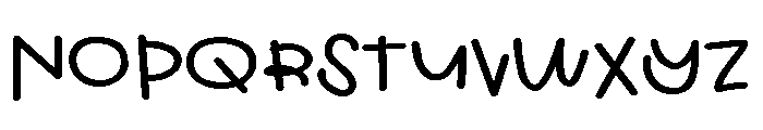 ZP Moonshine Expanded Bold Font LOWERCASE