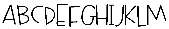 ZP Moonshine Expanded Font UPPERCASE