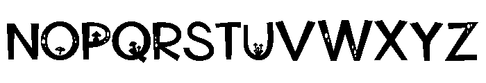 ZP Moshroom Font UPPERCASE
