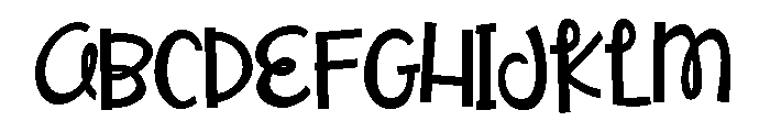 ZP Mother May I Condensed Bold Font UPPERCASE