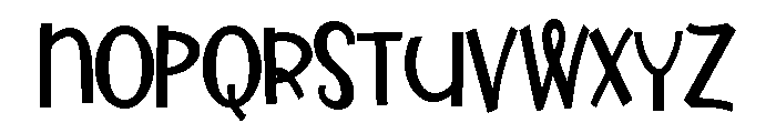 ZP Mother May I Condensed Bold Font UPPERCASE
