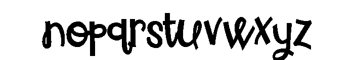 ZP Mother May I Condensed Bold Font LOWERCASE