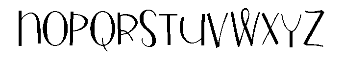 ZP Mother May I Condensed Light Font UPPERCASE