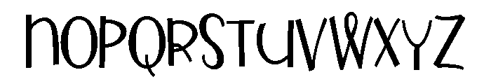ZP Mother May I Condensed Font UPPERCASE