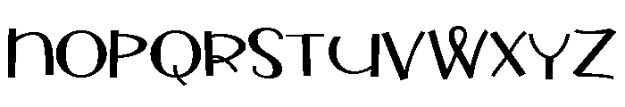 ZP Mother May I Expanded Font UPPERCASE
