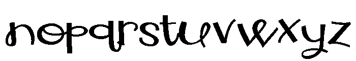 ZP Mother May I Expanded Font LOWERCASE
