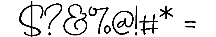 ZP Moulder Magnolia Font OTHER CHARS