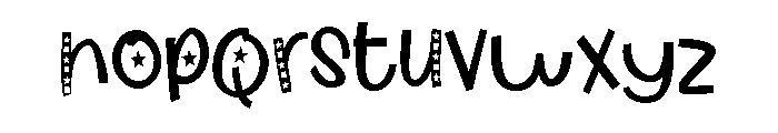 ZP Mouseman Motherland Condensed Font LOWERCASE