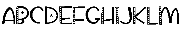 ZP Mouseman Motherland Expanded Font UPPERCASE