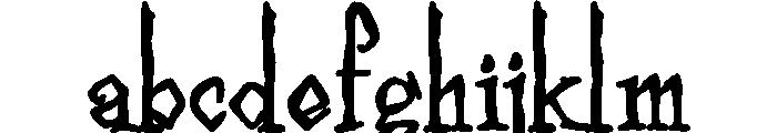 ZP Necrophobia Bold FONT