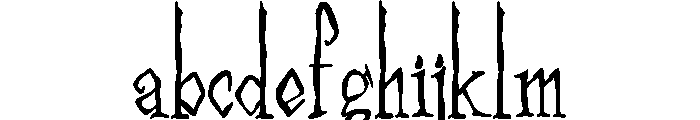 ZP Necrophobia Condensed FONT