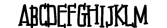 ZP Neuropathy Font UPPERCASE