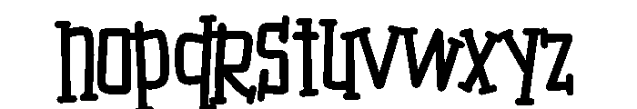 ZP Neuropathy Font LOWERCASE