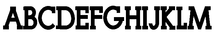 ZP New Mexico Bold Font UPPERCASE
