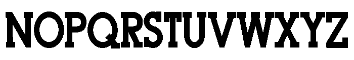 ZP New Mexico Bold Font UPPERCASE